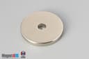 1" od x 3/16" id x 1/8" N40 Neodymium Ring Magnet - photo 2