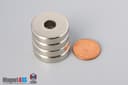 1" od x 5/16" id x 1/4" N42 Neodymium Ring Magnet - photo 5