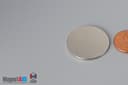 1 1/8" dia. x 1/16" N45 Neodymium Disc Magnet - photo 3