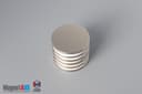 1 1/8" dia. x 1/16" N45 Neodymium Disc Magnet - photo 4