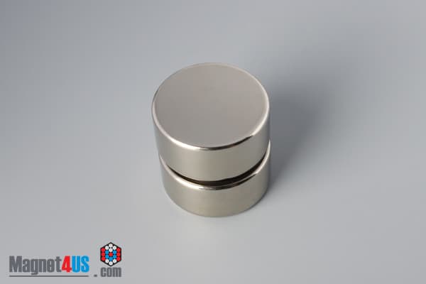 1 1/8" dia. x 1/2" N45 Neodymium Disc Magnet - photo 4