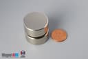 1 1/8" dia. x 1/2" N45 Neodymium Disc Magnet - photo 5
