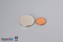 1 1/8" dia. x 1/8" N45 Neodymium Disc Magnet - photo 1