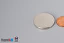 1 1/8" dia. x 1/8" N45 Neodymium Disc Magnet - photo 3