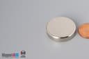 1 1/8" dia. x 1/4" N45 Neodymium Disc Magnet - photo 3