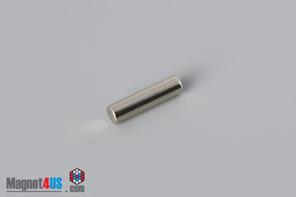 1/8" dia. x 1/2" N40 Neodymium Cylinder Magnet - photo 2