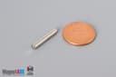 1/8" dia. x 3/4" N52 Neodymium Cylinder Magnet - photo 1