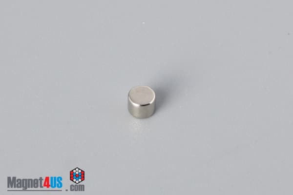 1/8" dia. x 1/10" N45 Neodymium Disc Magnet - photo 2