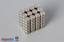 1/8" dia. x 1/10" N45 Neodymium Disc Magnet - photo 4