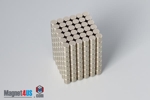 1/8" dia. x 1/8" N52 Neodymium Cylinder Magnet - photo 4