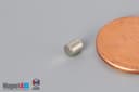 1/8" dia. x 3/16" N45 Neodymium Cylinder Magnet - photo 3