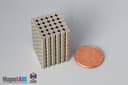 1/8" dia. x 3/16" N45 Neodymium Cylinder Magnet - photo 5