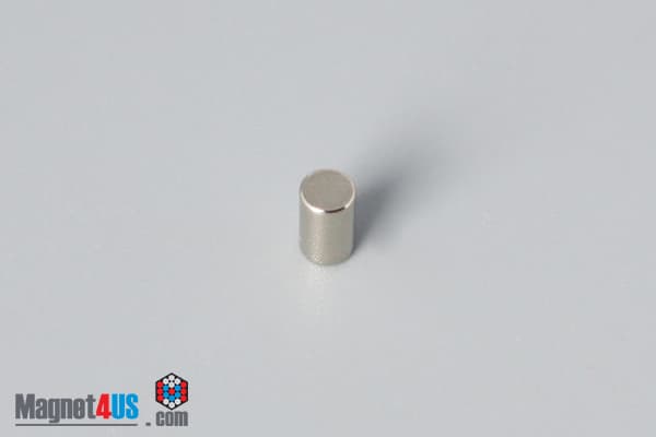 1/8" dia. x 1/4" N52 Neodymium Cylinder Magnet - photo 2