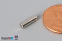 1/8" dia. x 3/8" N40 Neodymium Cylinder Magnet - photo 3