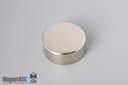 1 1/4" dia. x 1/2" N45 Neodymium Disc Magnet - photo 2