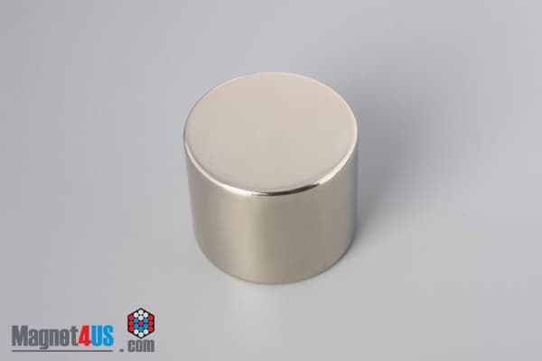 1 1/4" dia. x 1" N45 Neodymium Disc Magnet - photo 2