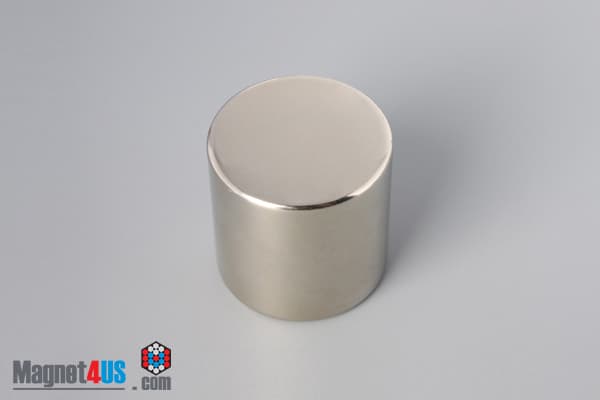 1 1/4" dia. x 1 1/4" N45 Neodymium Cylinder Magnet - photo 2