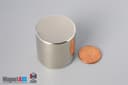 1 1/4" dia. x 1 1/4" N45 Neodymium Cylinder Magnet - photo 1