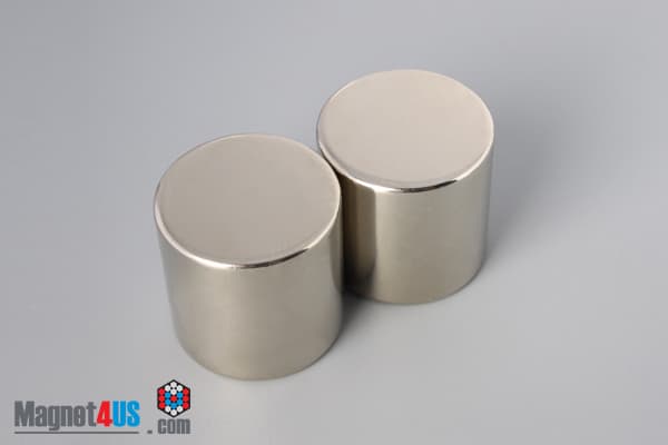 1 1/4" dia. x 1 1/4" N45 Neodymium Cylinder Magnet - photo 3