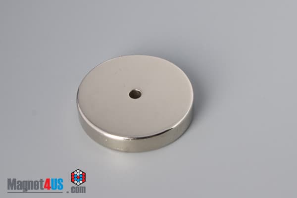 1 1/4" od x 1/8" id x 1/4" N45 Neodymium Ring Magnet - photo 2