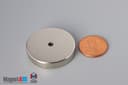 1 1/4" od x 1/8" id x 1/4" N45 Neodymium Ring Magnet - photo 1