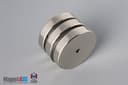 1 1/4" od x 1/8" id x 1/4" N45 Neodymium Ring Magnet - photo 4