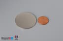 1 1/2" dia. x 1/16" N45 Neodymium Disc Magnet - photo 1
