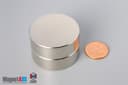 1 1/2" dia. x 1/2" N40 Neodymium Disc Magnet - photo 5
