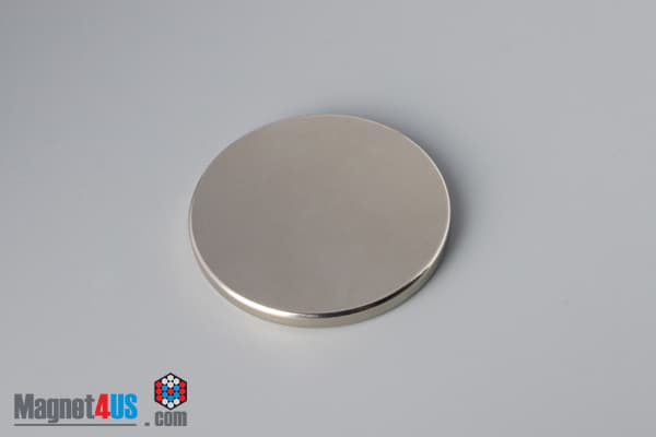 1 1/2" dia. x 1/8" N40 Neodymium Disc Magnet - photo 2