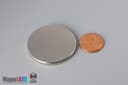 1 1/2" dia. x 1/8" N40 Neodymium Disc Magnet - photo 1