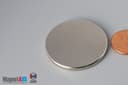1 1/2" dia. x 1/8" N40 Neodymium Disc Magnet - photo 3
