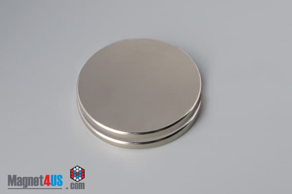 1 1/2" dia. x 1/8" N40 Neodymium Disc Magnet - photo 4