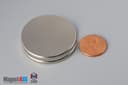1 1/2" dia. x 1/8" N40 Neodymium Disc Magnet - photo 5