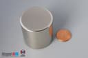 1 1/2" dia. x 1 1/2" N52 Neodymium Cylinder Magnet - photo 1