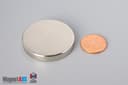 1 1/2" dia. x 1/4" N45 Neodymium Disc Magnet - photo 1
