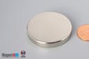 1 1/2" dia. x 1/4" N45 Neodymium Disc Magnet - photo 3