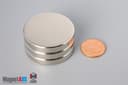 1 1/2" dia. x 1/4" N45 Neodymium Disc Magnet - photo 5