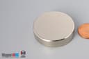 1 1/2" dia. x 3/8" N45 Neodymium Disc Magnet - photo 3