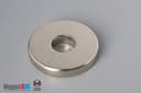 1 1/2" od x 1/2" id x 1/4" N42 Neodymium Ring Magnet - photo 2