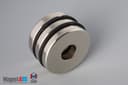 1 1/2" od x 1/2" id x 1/4" N42 Neodymium Ring Magnet - photo 4