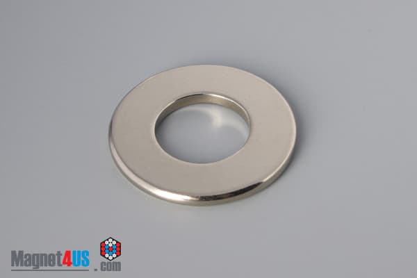 1 1/2" od x 3/4" id x 1/8" N45 Neodymium Ring Magnet - photo 2