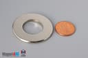 1 1/2" od x 3/4" id x 1/8" N45 Neodymium Ring Magnet - photo 1