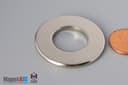 1 1/2" od x 3/4" id x 1/8" N45 Neodymium Ring Magnet - photo 3