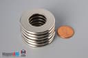 1 1/2" od x 3/4" id x 1/8" N45 Neodymium Ring Magnet - photo 5