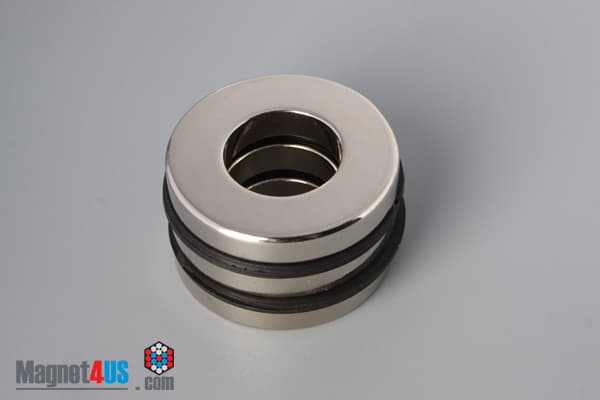 1 1/2" od x 3/4" id x 1/4" N45 Neodymium Ring Magnet - photo 4
