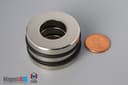 1 1/2" od x 3/4" id x 1/4" N45 Neodymium Ring Magnet - photo 5