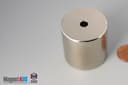 1 1/2" od x 1/8" id x 1/2" N45 Neodymium Ring Magnet - photo 3