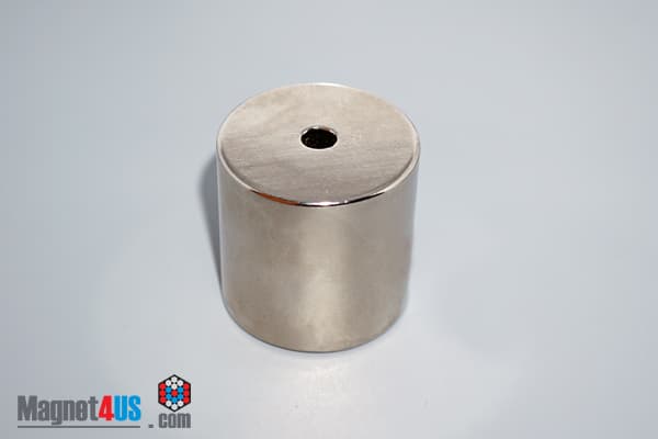 1 1/2" od x 1/4" id x 1 1/2" N45 Neodymium Ring Magnet - photo 2