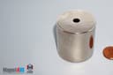 1 1/2" od x 1/4" id x 1 1/2" N45 Neodymium Ring Magnet - photo 3