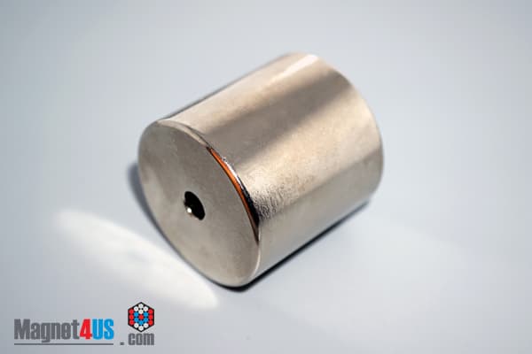 1 1/2" od x 1/4" id x 1 1/2" N45 Neodymium Ring Magnet - photo 4